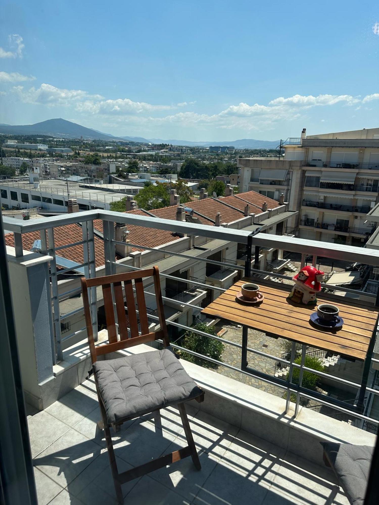 Homely Flat Near Airport 塞萨洛尼基 外观 照片